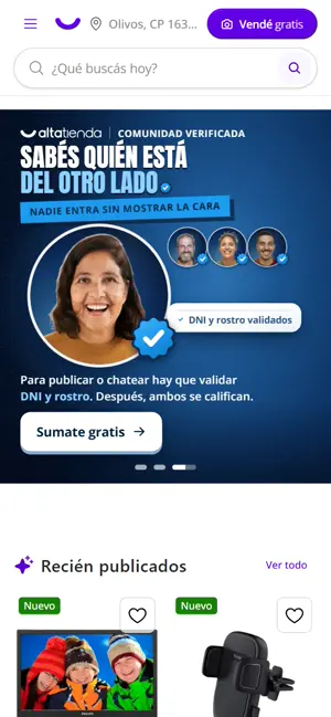 Altatienda screenshot · mobile